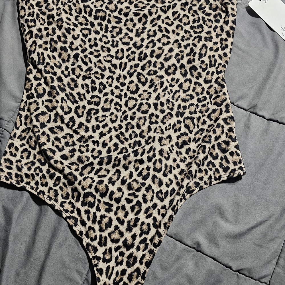 Gaze Animal Print Bodysuit